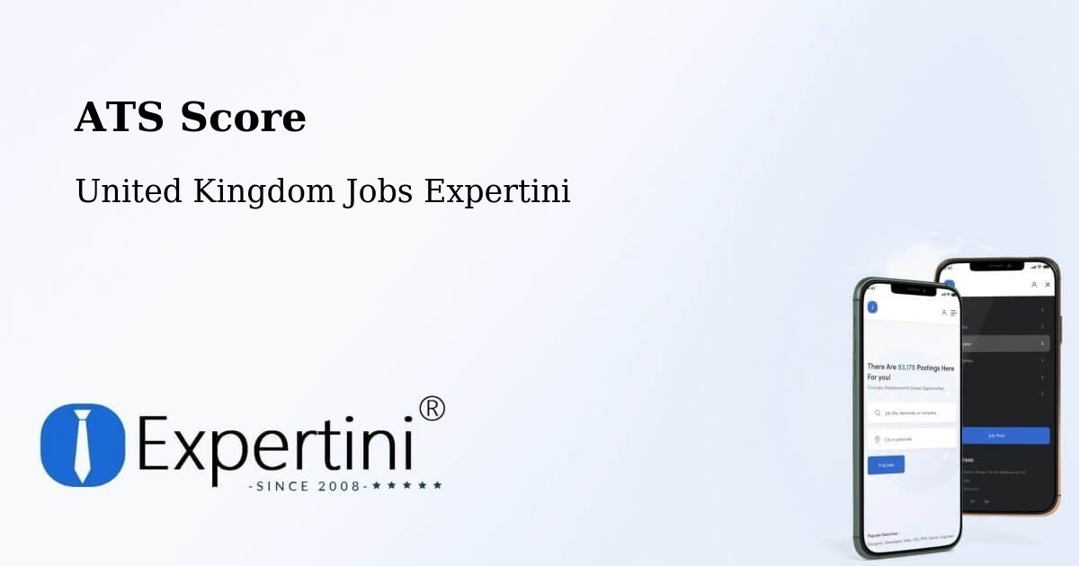 Resume ATS Score & Job Description Match Tool – Dalserf - United Kingdom Jobs Expertini